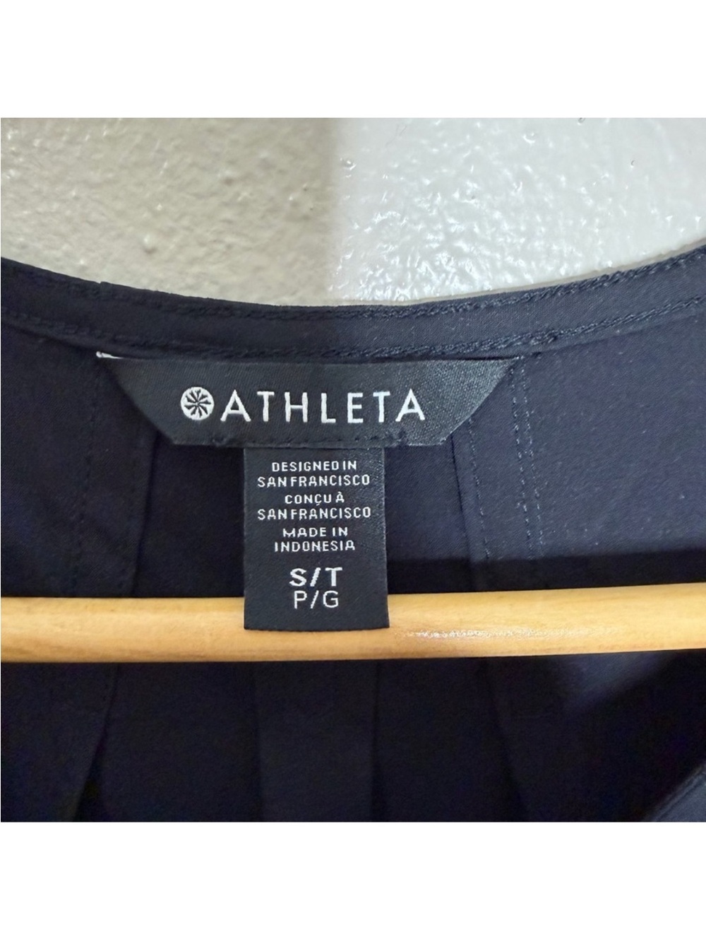 Athleta flex Black Jumpsuit small tall . Athletic material Will keep u dry. - Picture 7 of 11